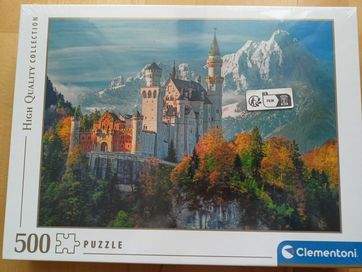 Puzzle Clementoni 500 elementów - zafoliowane