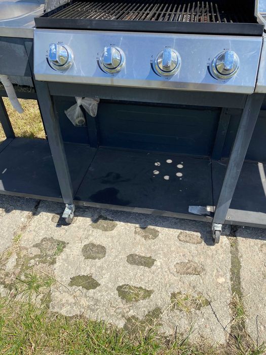 Grill gazowy  vidaxl  duży