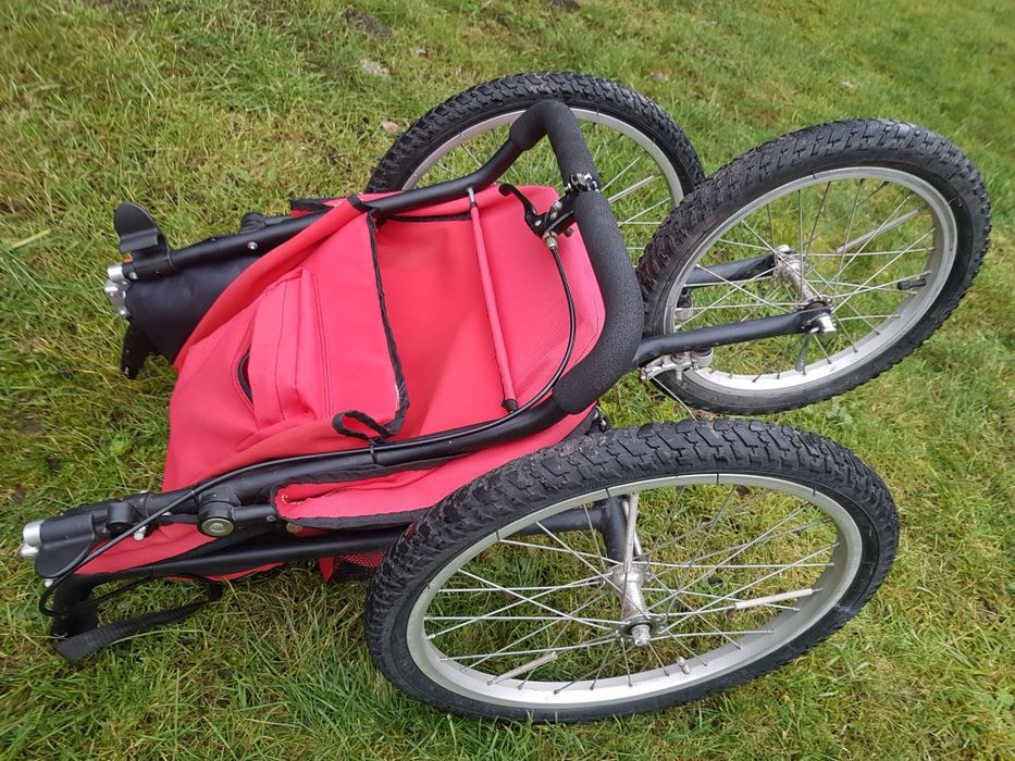 Wózek Do joggingu biegania biegowy TFK spacerowy biegus