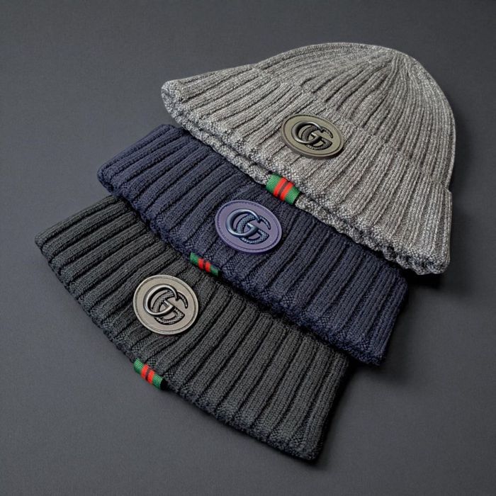 Шапка Gucci чоловіча бавовняна шапка гуччі чоловіча бавовняна