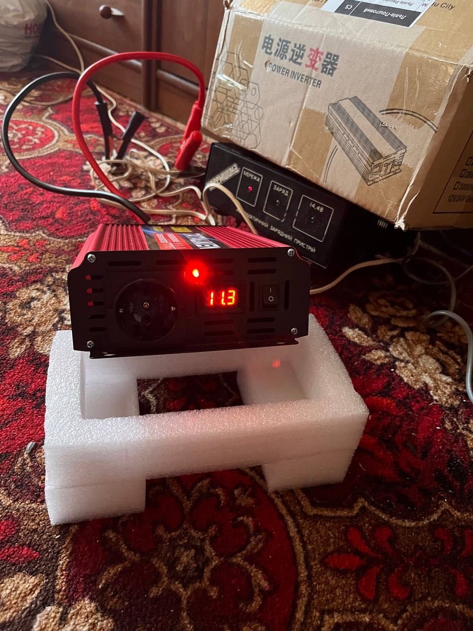 В наявності !! Tataliken 3500W Інвертор  12 в 220 Чистий синус