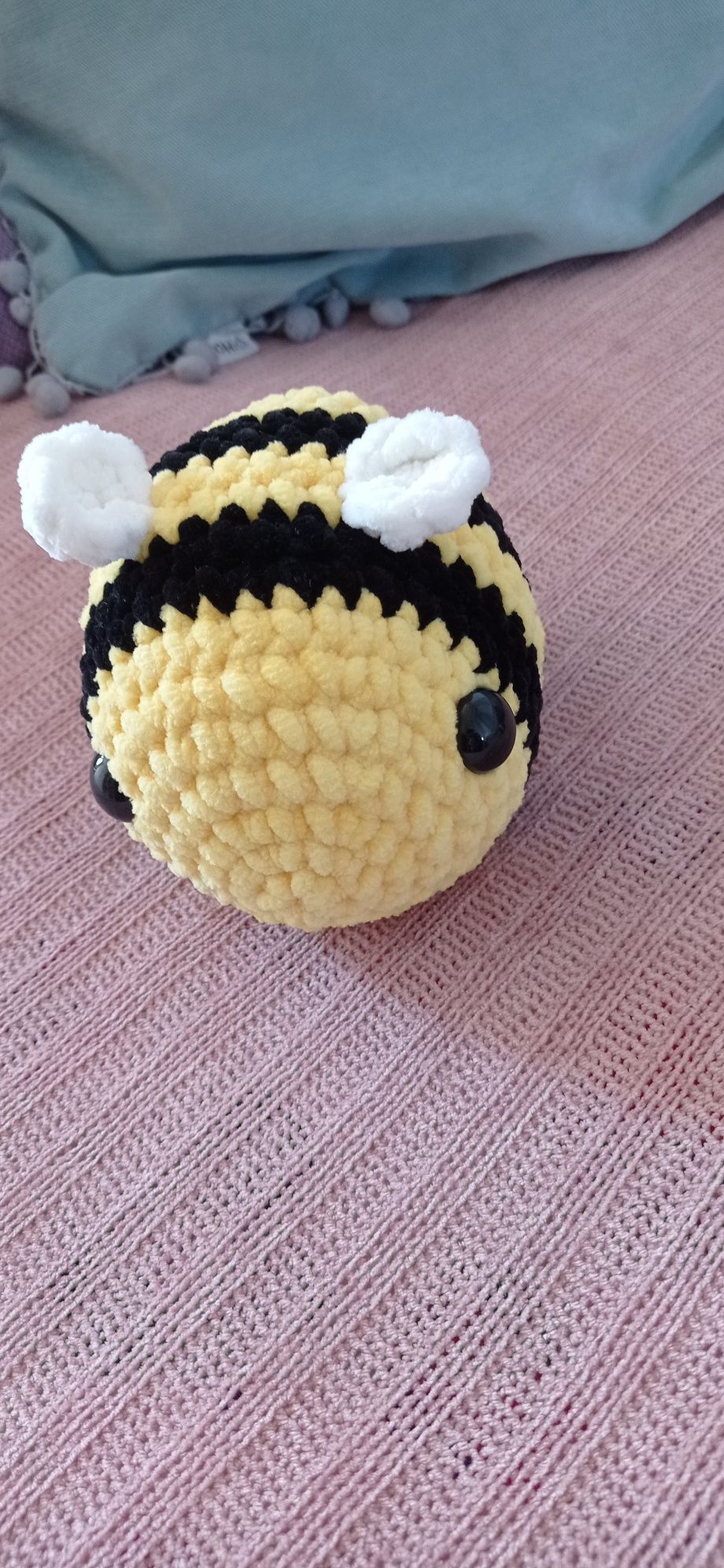 Pszczółka na szydełku handmade