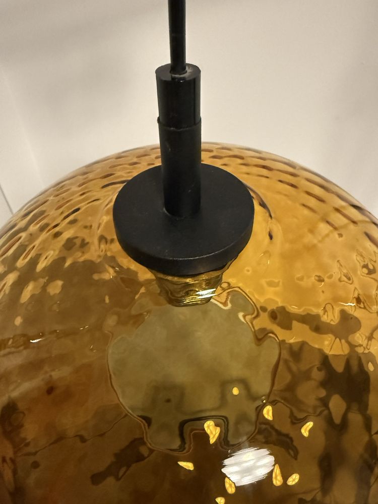 Lampa wisząca sufitowa Lumet Poznań, lata 60’te vitage, retro, PRL