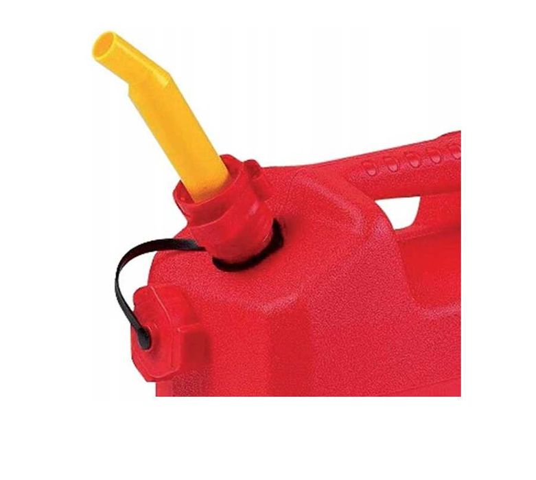 Wzmacniany kanister na paliwo 20L z wykręcanym lejkiem