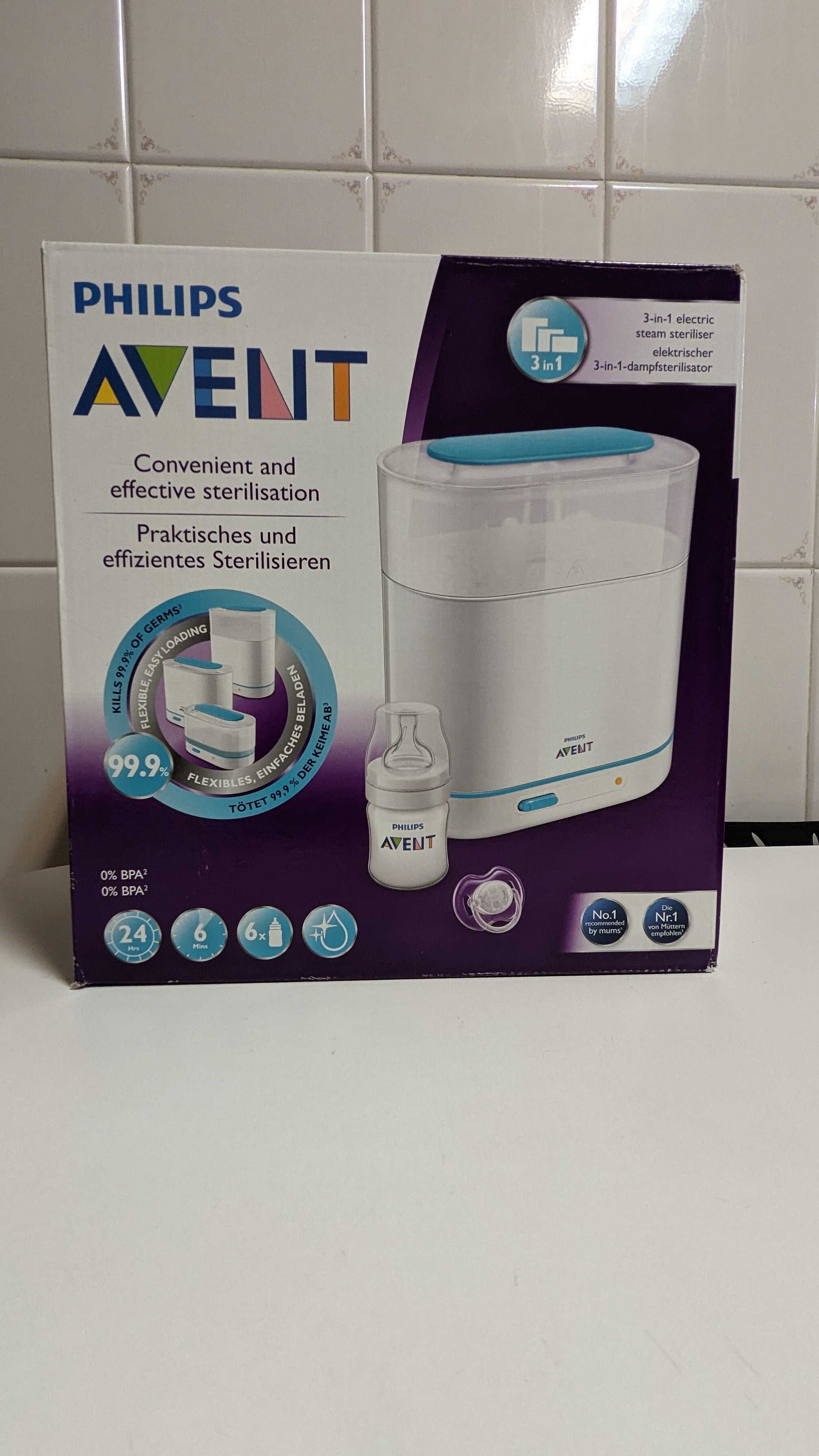 Esterilizador Elétrico Philips Avent 3 em 1