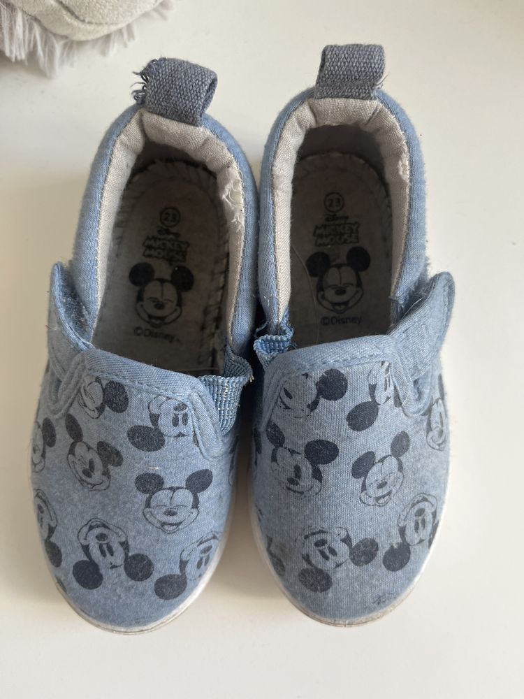 H&M - Buty, buciki - Disney, myszka Mickey, r.23