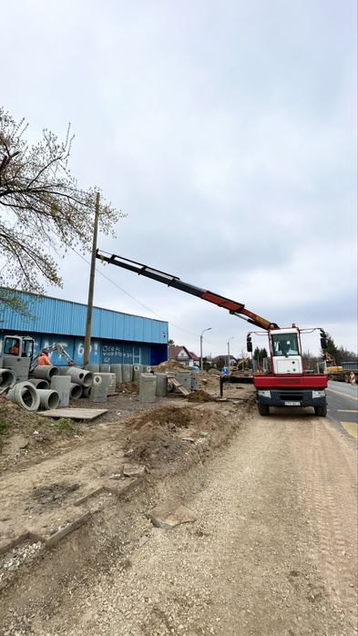 Usługi HDS w energetyce montaze słupow transport maszyn