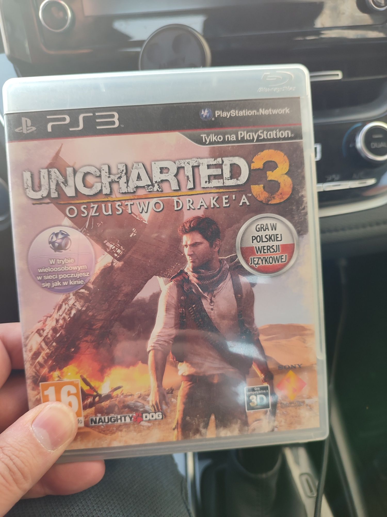 Uncharted 3 Polska Wersja Ps3 PlayStation 3 Play Station 3 idealna