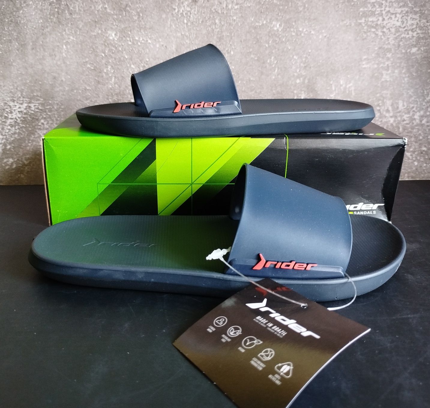 Шльопанці чоловічі Rider Speed Slide чоловічі сланці райдер сині