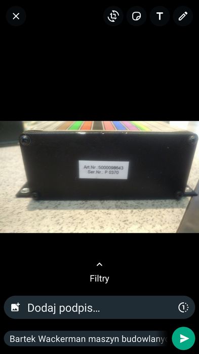 Wacker DPU 7060 komputer okazyjnie sprzedam