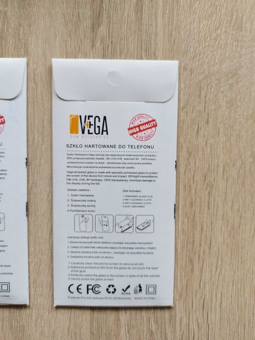 NOWE szkło ochronne hartowane do telefonu LG K10 2017 zestaw 3 sztuki