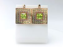 Золотые серьги 585