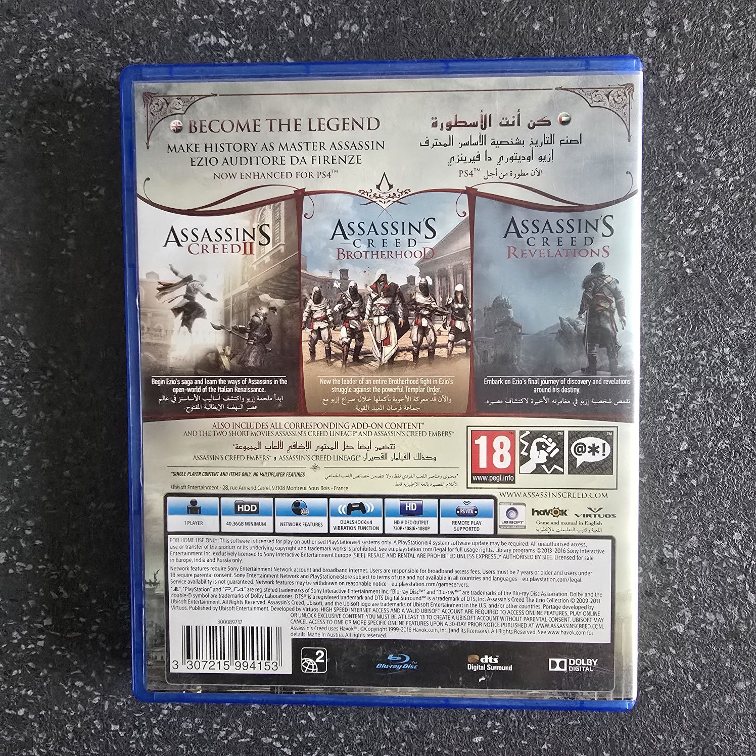 Assassin's Creed Ezio Collection PlayStation 4 PS5 wersja PL