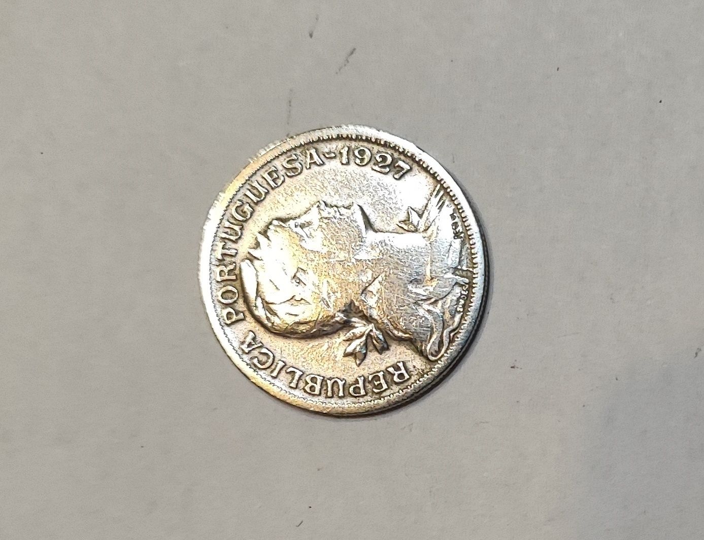 Moeda de 50 Centavos 1927 (Alpaca)