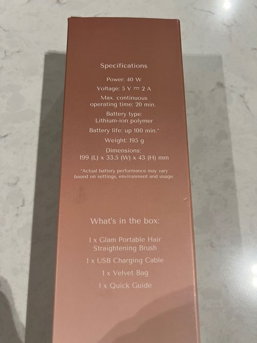 Nova escova Glam Prozis