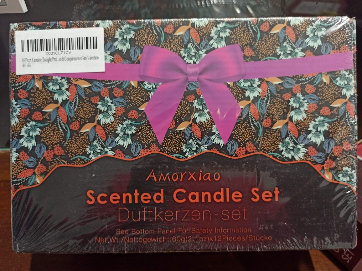 Zestaw hiszpańskich świec zapachowych