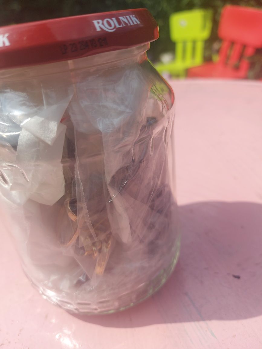 Mystery box biżuteria pozłacana.