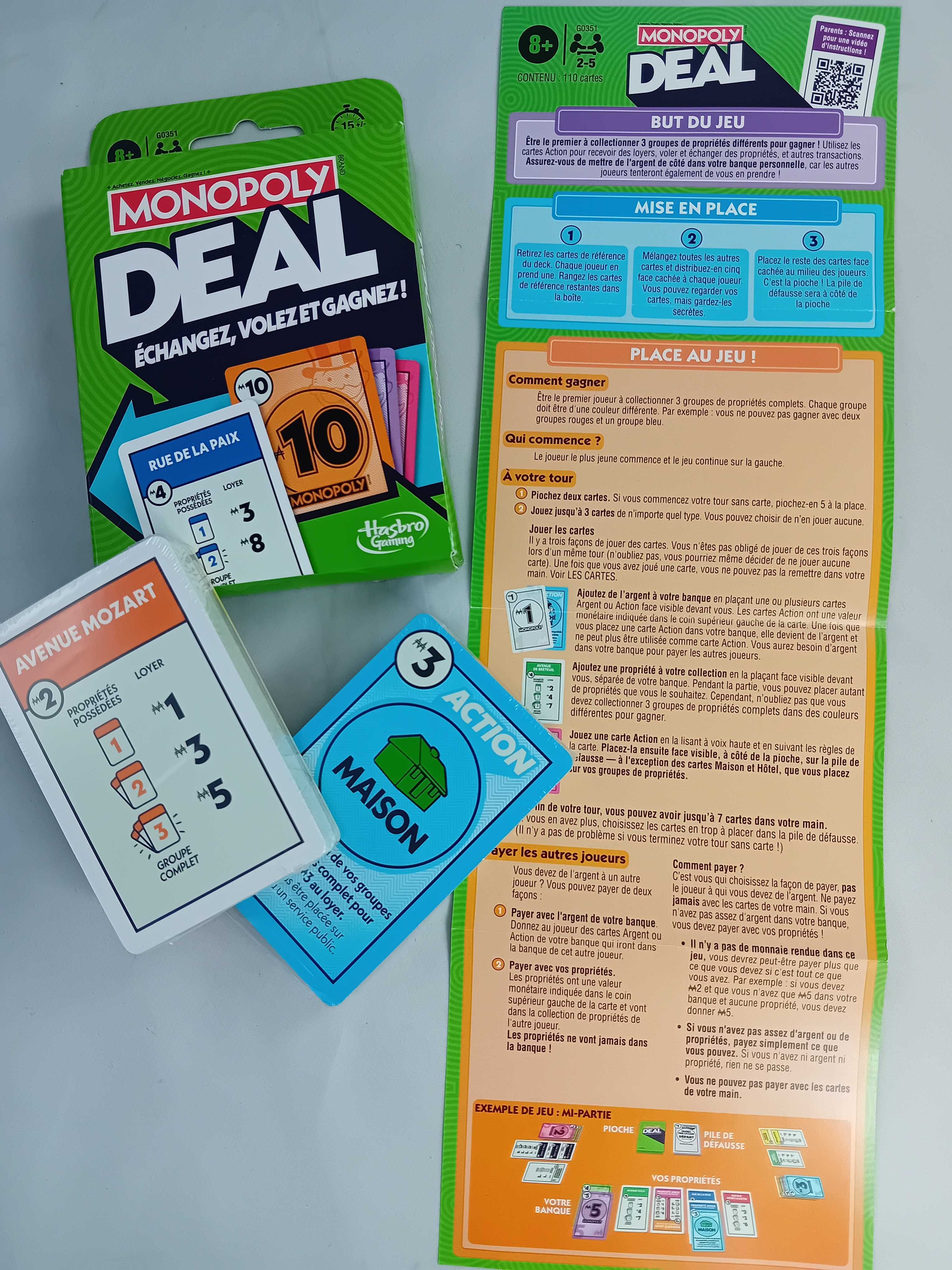 Monopoly Deal (wersja francuska)