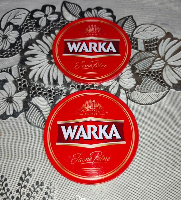 Podstawki pod piwo Warka 3szt.