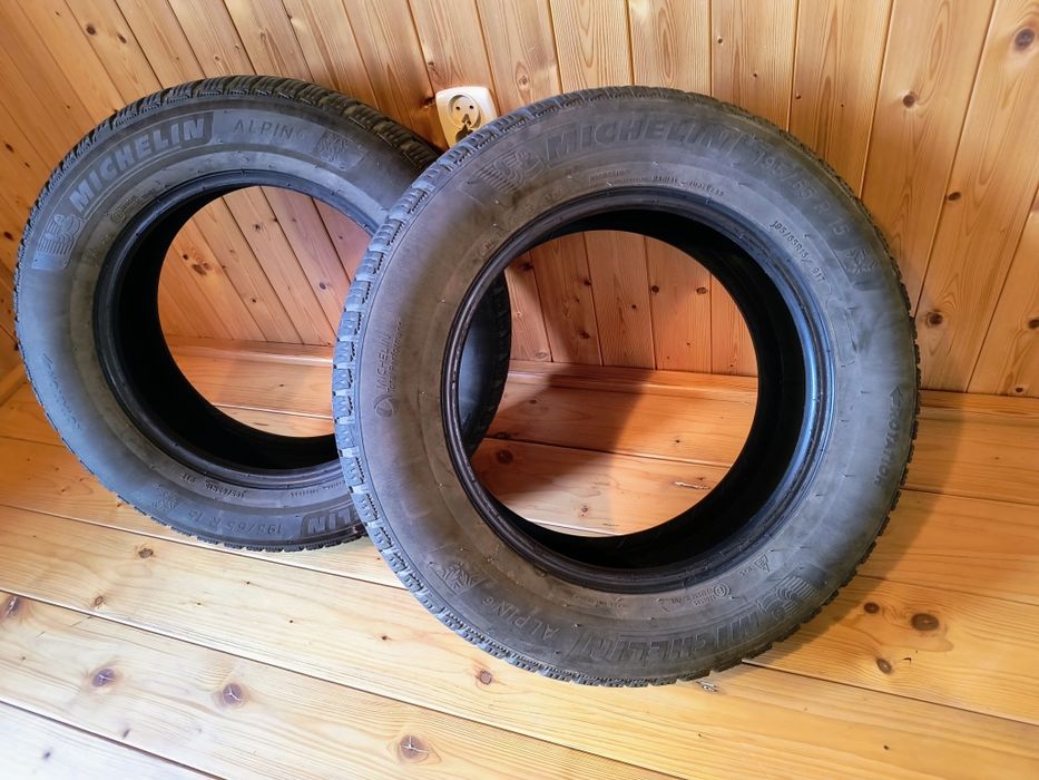 Opony zimowe R 15 do Toyoty 2szt