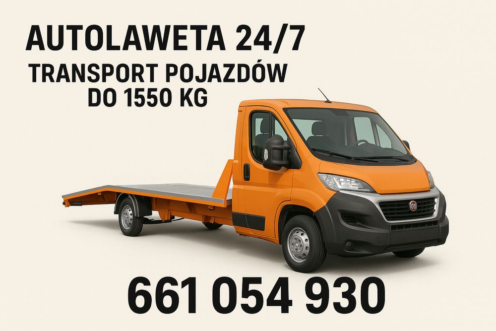 Autolaweta 24/7 – Transport pojazdów