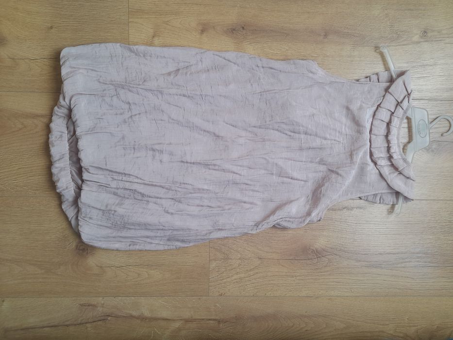 Sukienka bombka brudny róż rozm.S/M