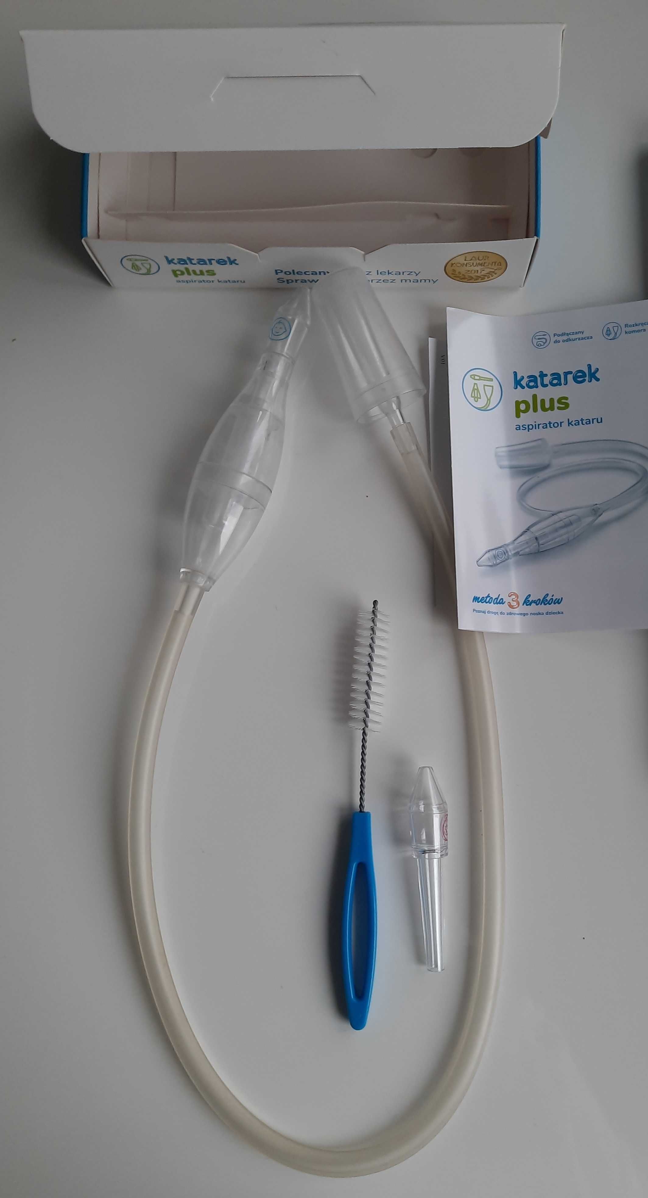 Katarek plus aspirator do nosa do odkurzacza + apirator Campol