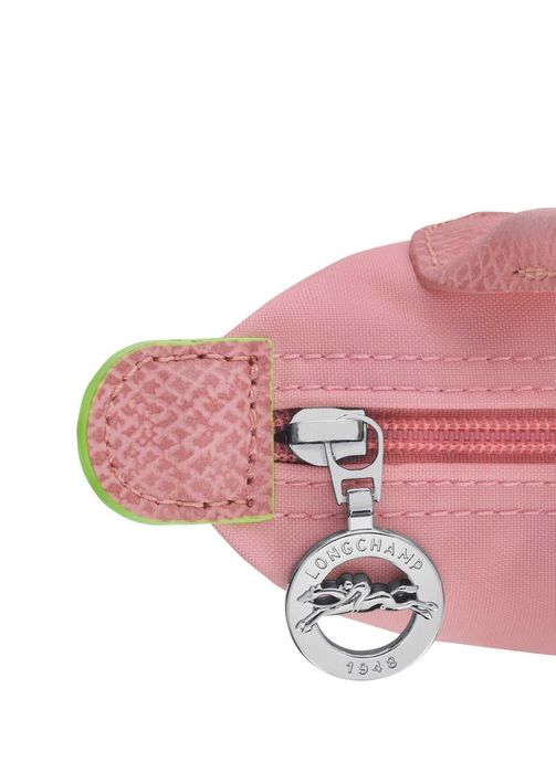 Сумка Longchamp Le Pliage Green Pouch With Handle Petal Pink