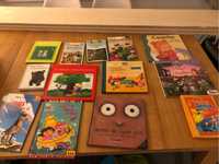 Conjunto de 12 livros infantis, usados