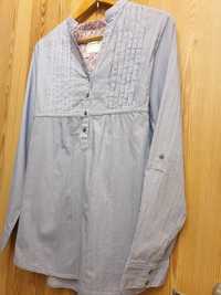 Quickside koszula w paski ciążowa rozmiar M elegancka z długim rękawem