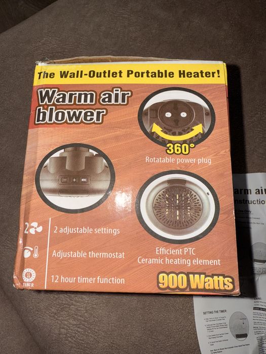 Обогреватель с пультом управления,обігрівач,тепловентилятор