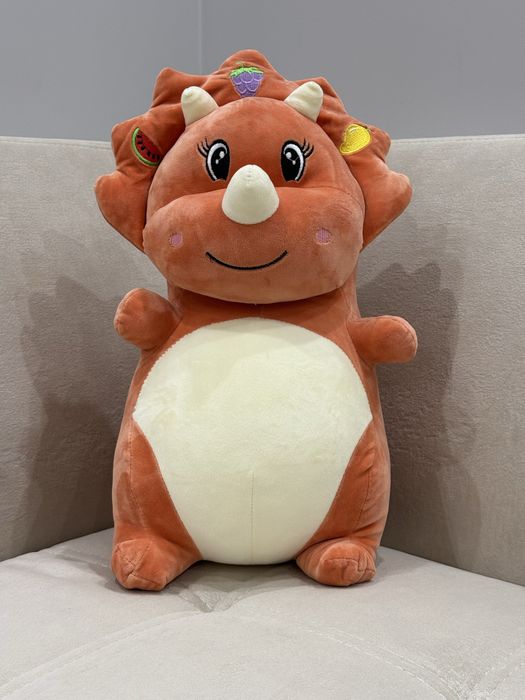 Мʼяка іграшка- пледик динозаврик