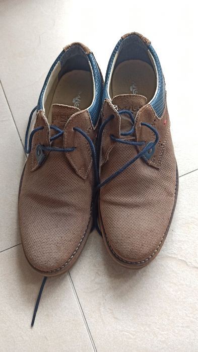 SALDOS Sapatos camurça bege