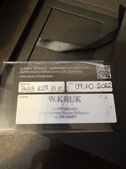 Epos Sportive Chronograph