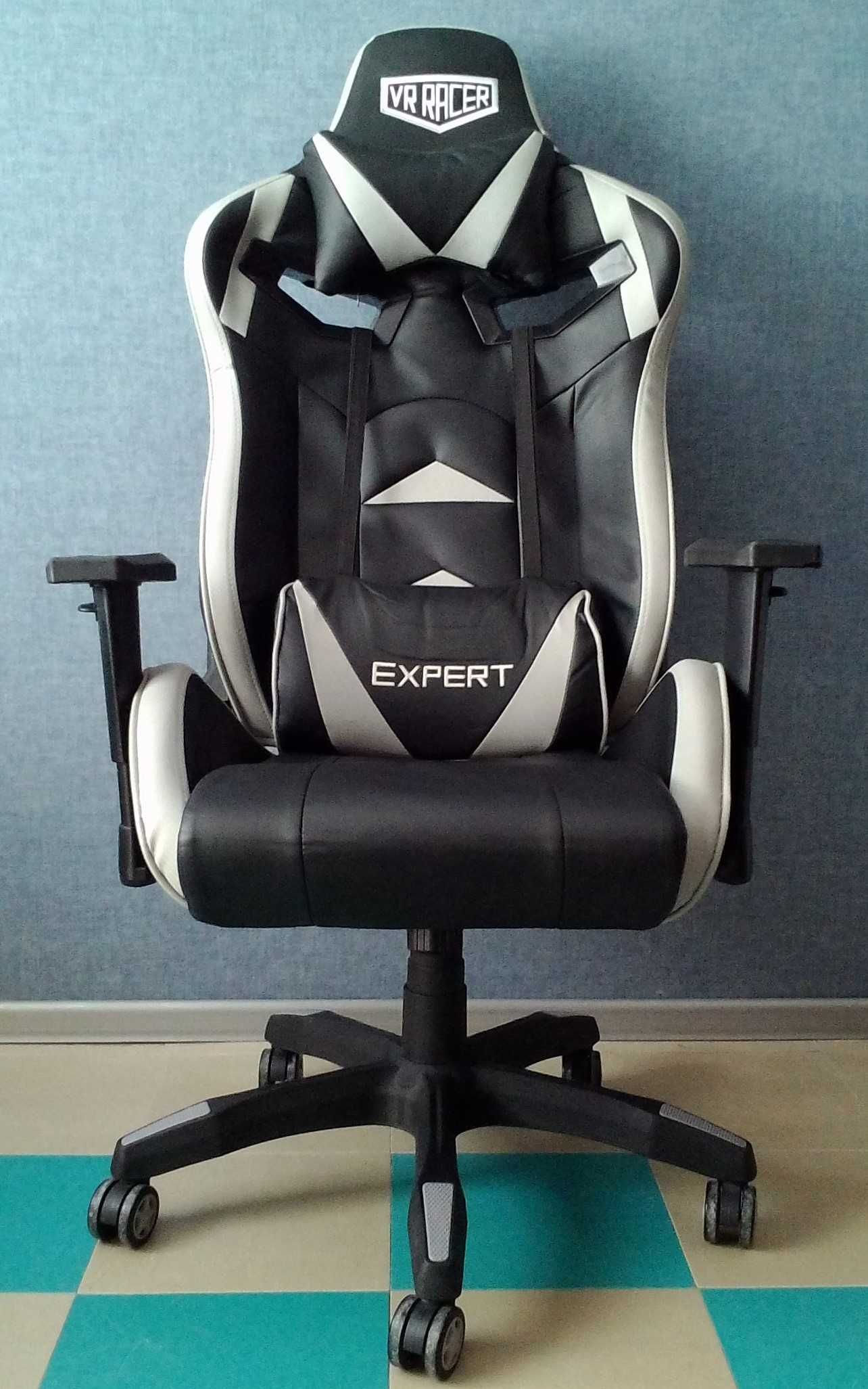 Кресло VR Racer Expert Wizard черный/серый