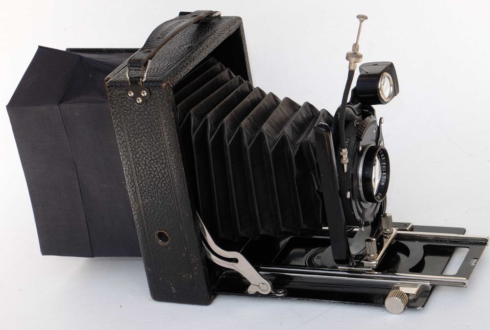 Камера 9х12 Ernemann/Dresden Tessar 4,5/13,5см