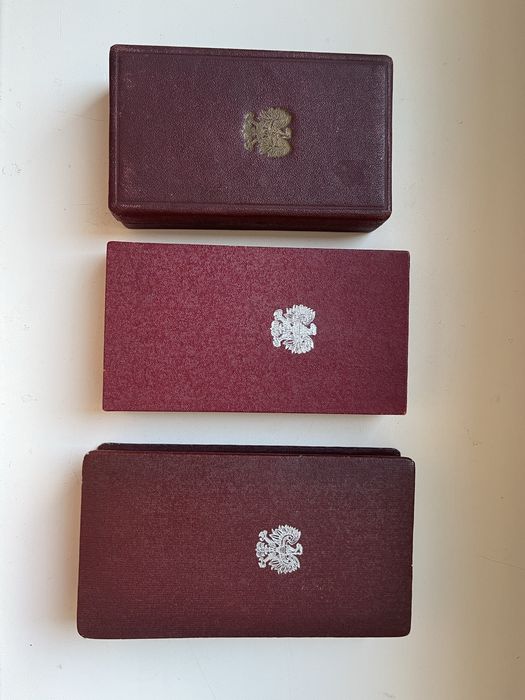 Krzyż zaslugi PRL złoty brązowy srebrny