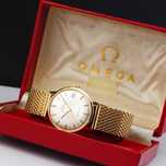 OMEGA AUTOMATIC lite ZŁOTO 18K /750 c.565(1) zegarek męski VINTAGE '69