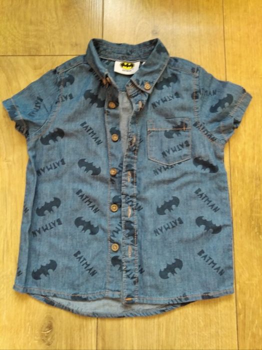 Koszula niemowlęca jeansowa rozmiar 80
