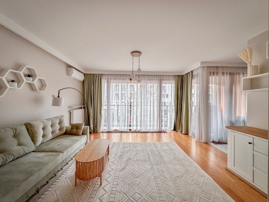 57 m² | Royal Wilanów | loggia ze schowkiem | garaż | klimatyzacja |