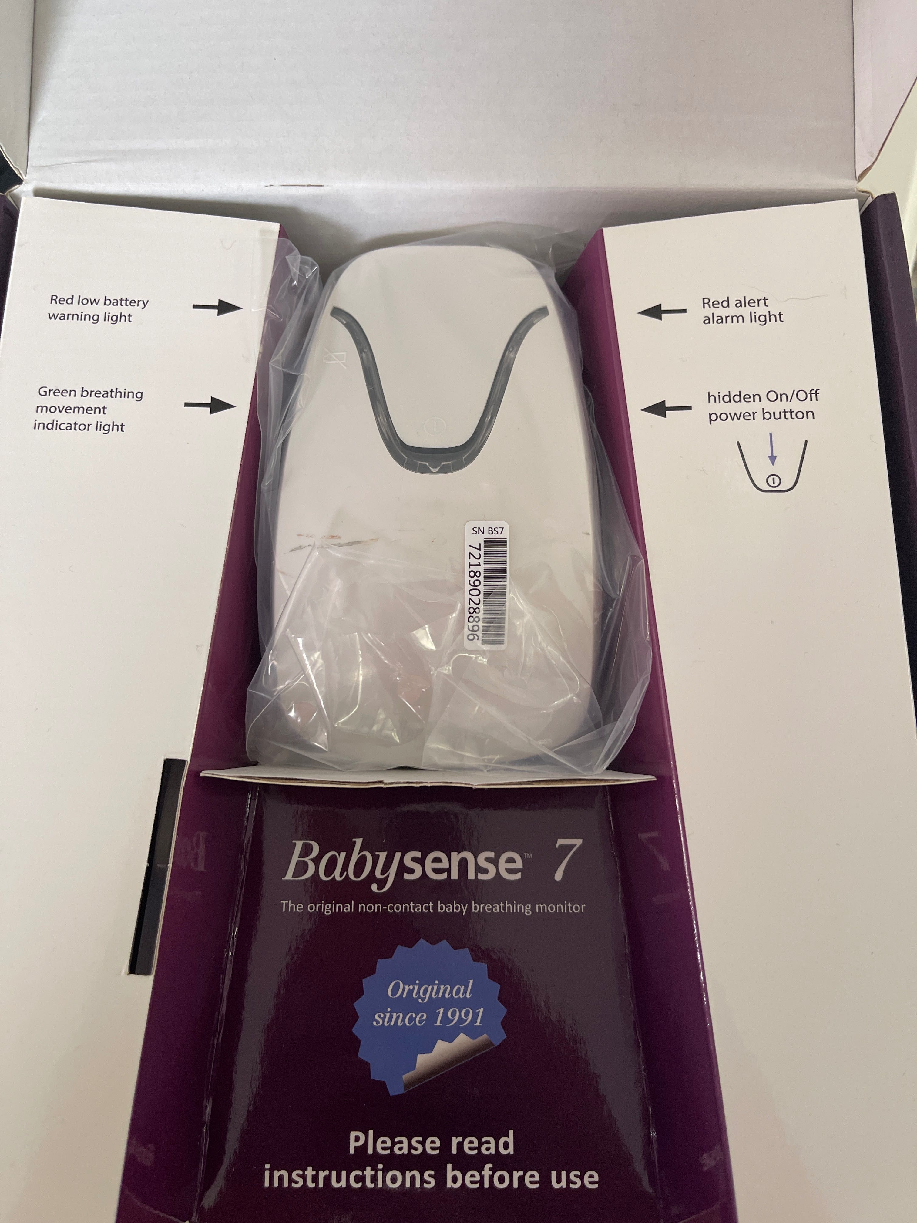 Monitor oddechu niemowląt Babysense7
