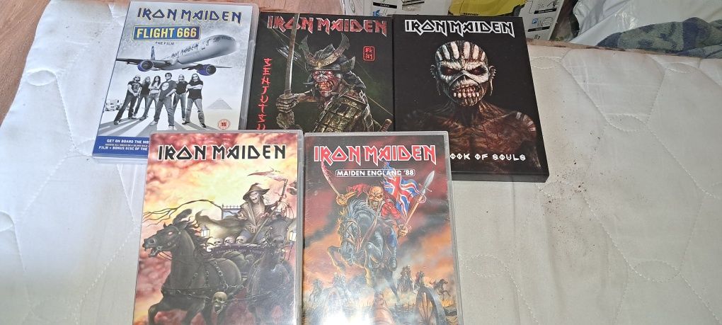 Iron Maiden płyta  koncert DVD