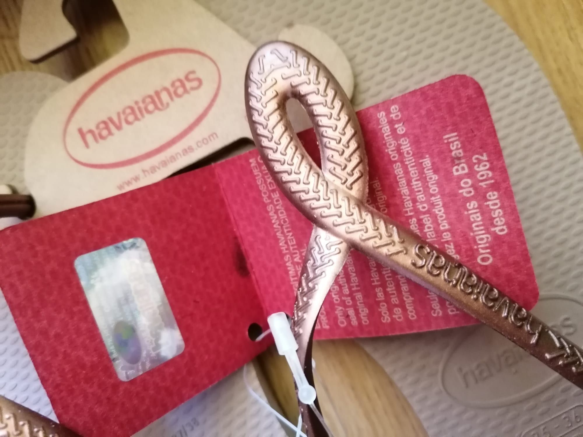 Sandálias Havaianas Luna NOVAS 37/38EU