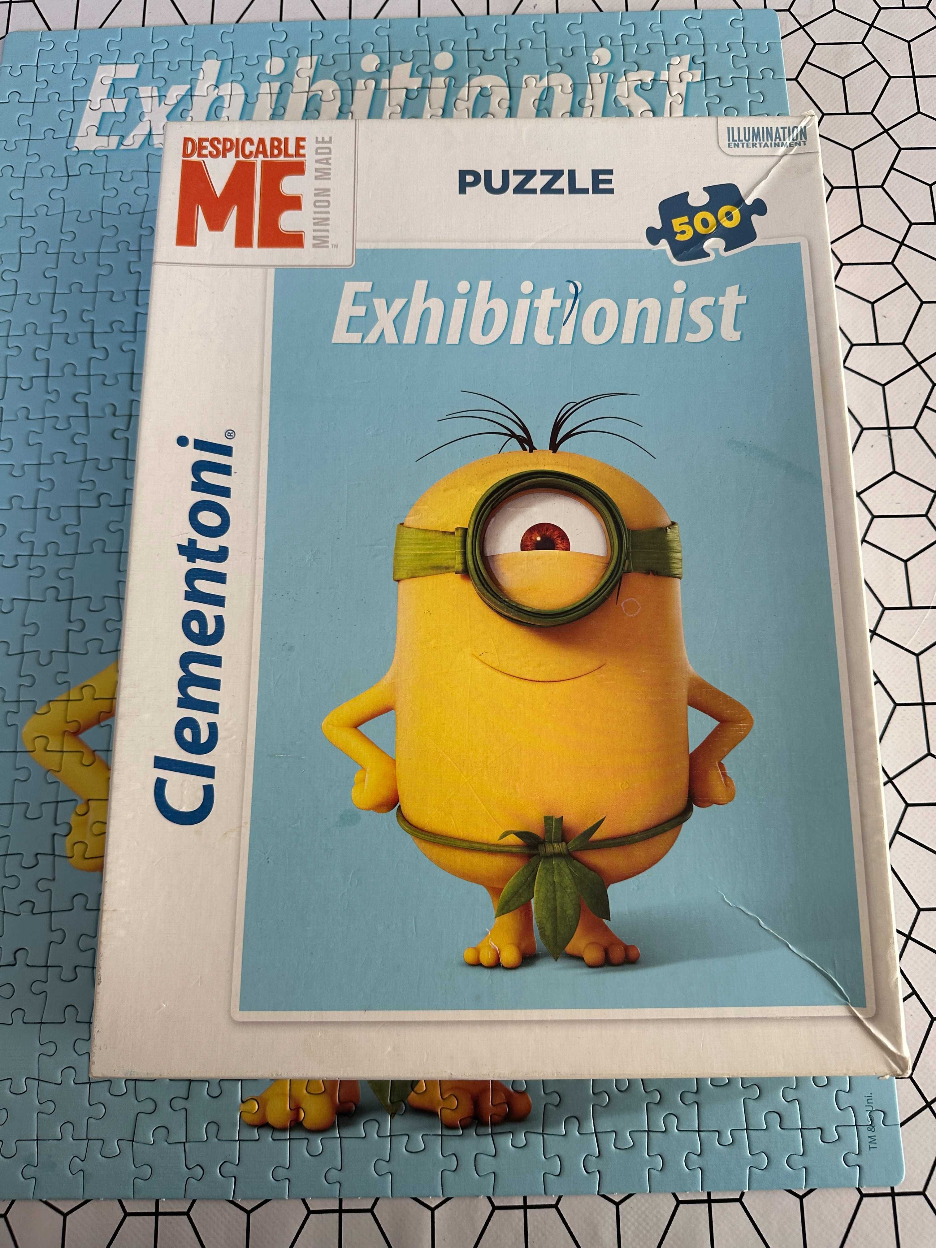 Clementoni puzzle Minions Exhinitionist 500 elementów