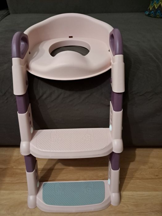 Podstawka–drabinka + nakładka na toaletę dla dziecka – bardzo dobry st