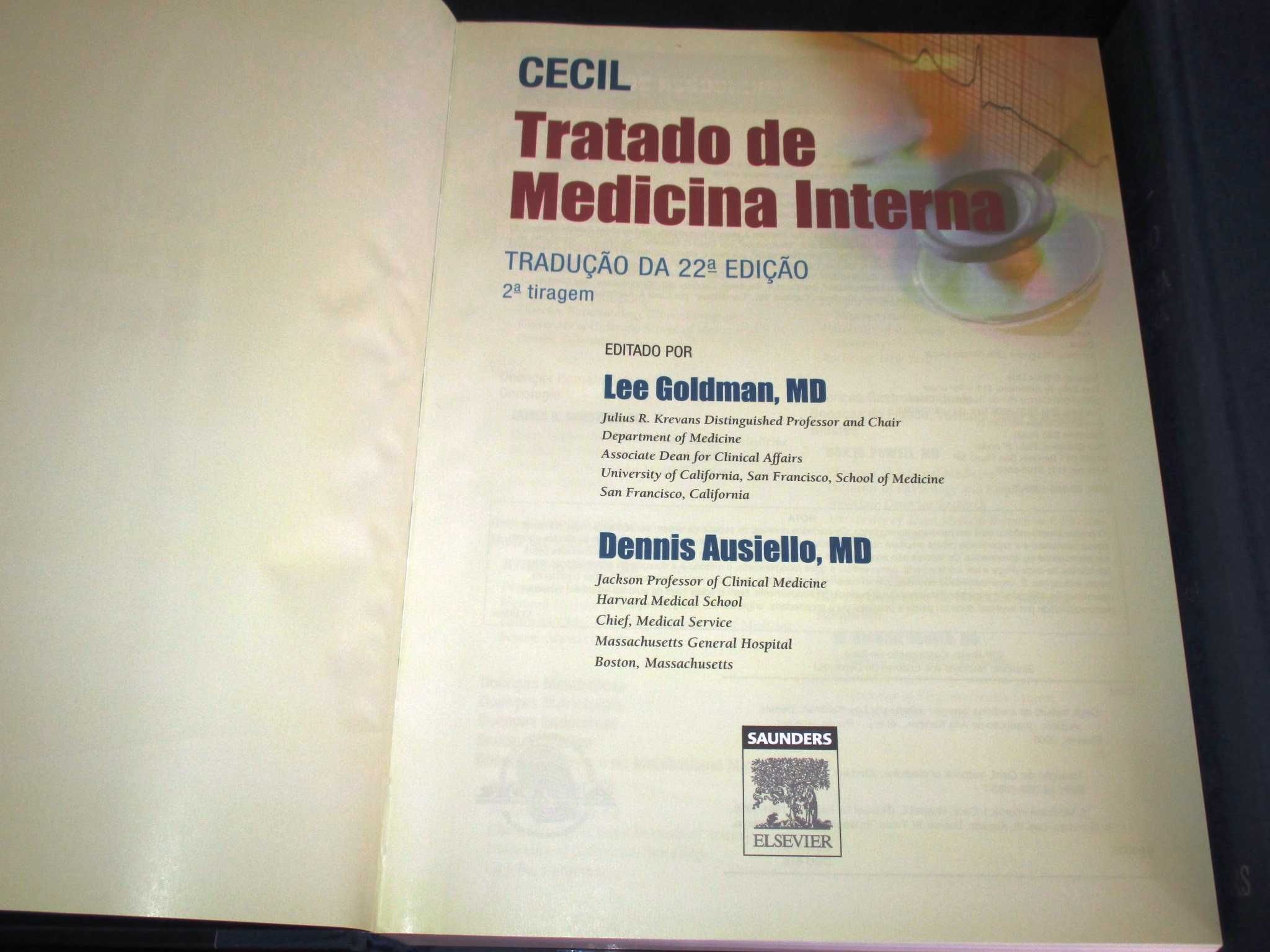 Livros Tratado de Medicina Interna Cecil Goldman