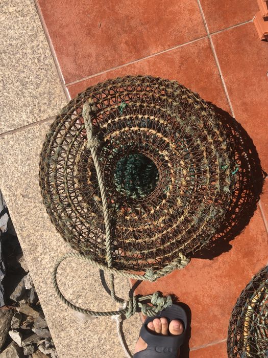 armadilha de polvo artesanal (muito boa para decoração)