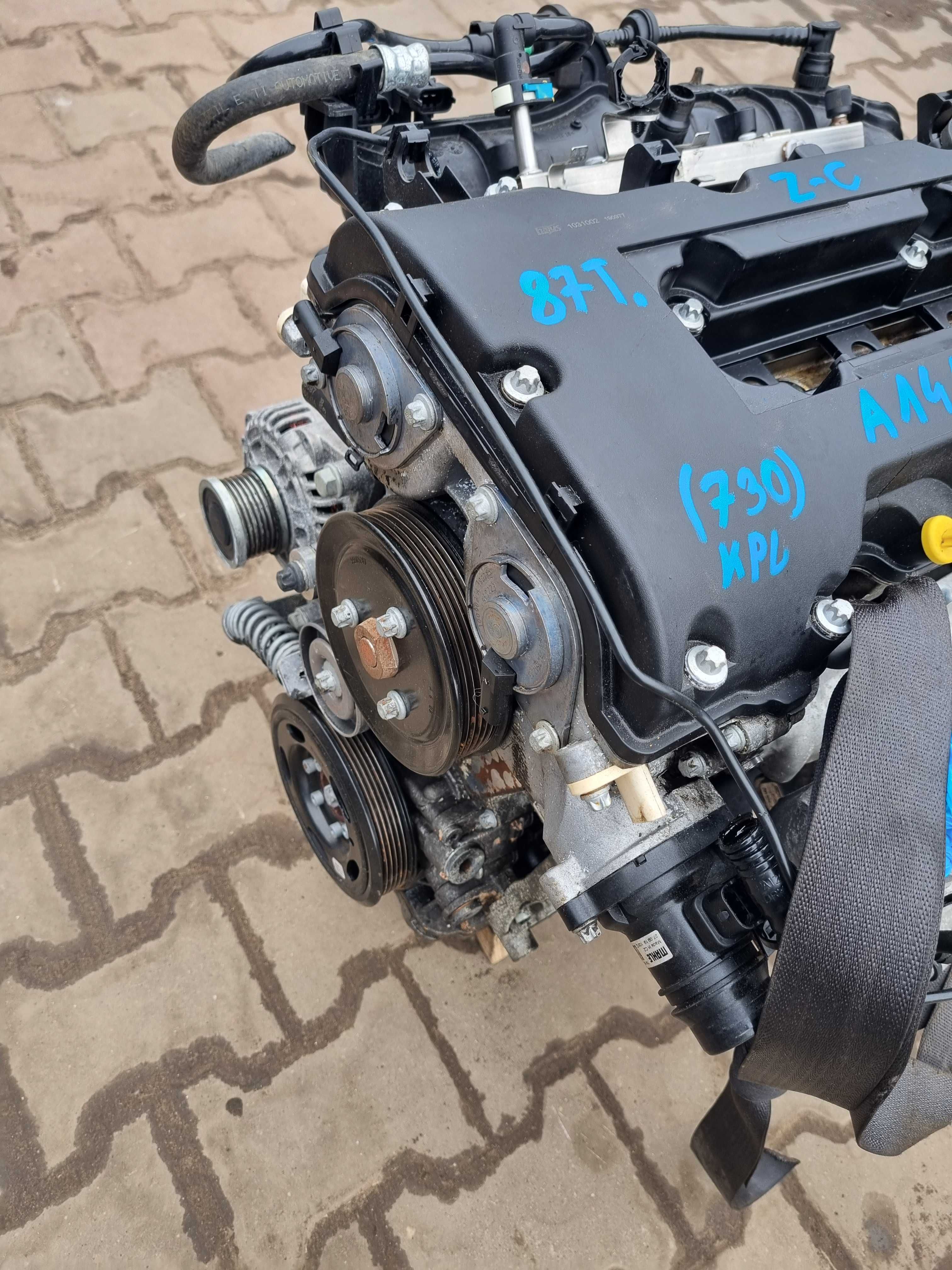 Opel Zafira C Silnik Kompletny 1.4 Turbo A14NET 87tys. Przebiegu