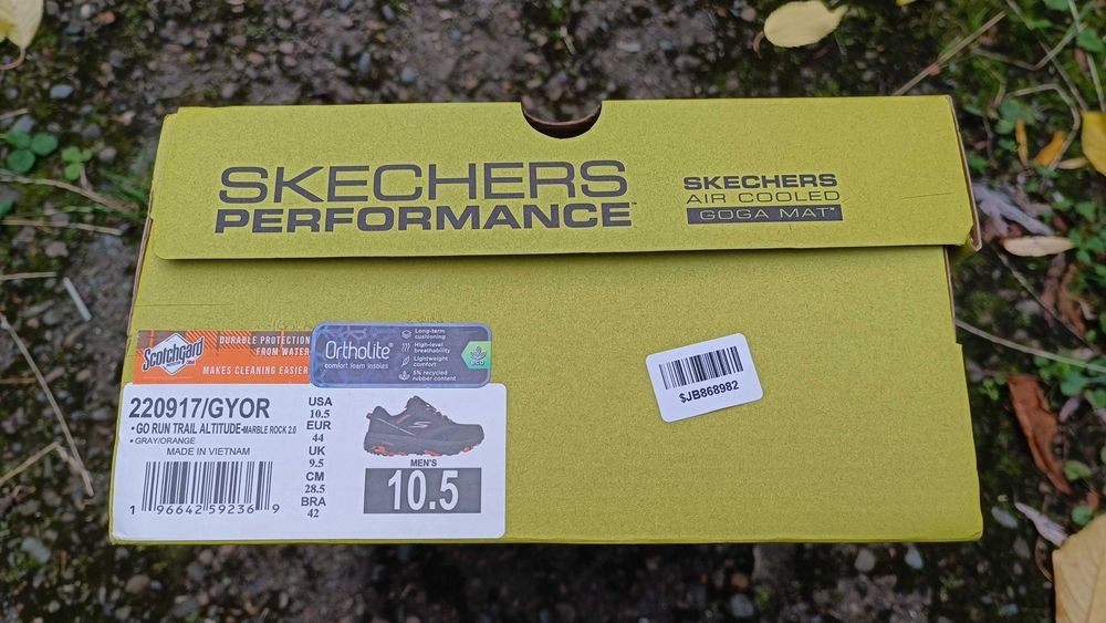 Skechers Go Run Trail Gore-Tex не промокаємі water repellent