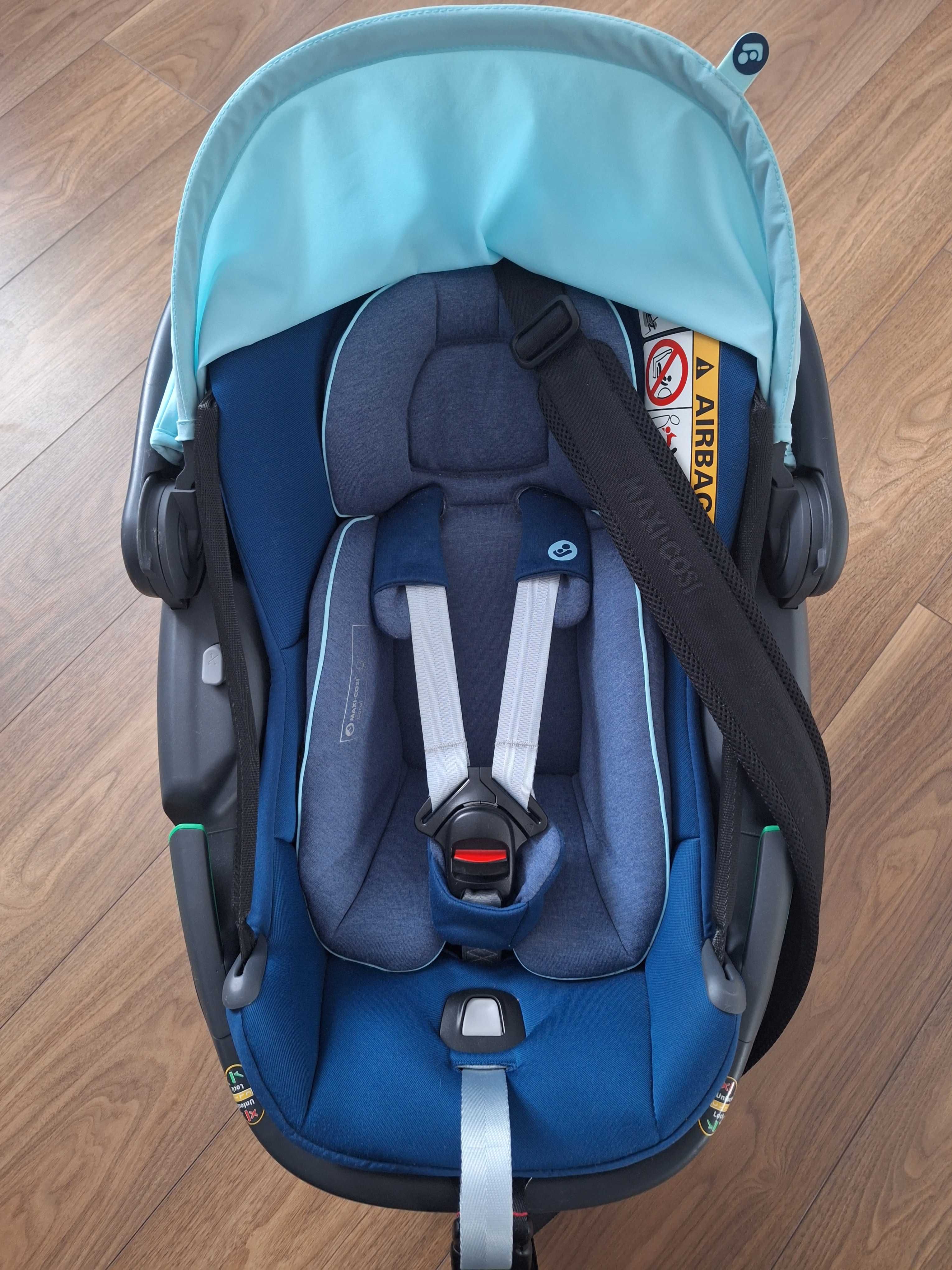 Maxi Cosi Coral i-Size do 12kg pas carry strap nosidełko fotelik